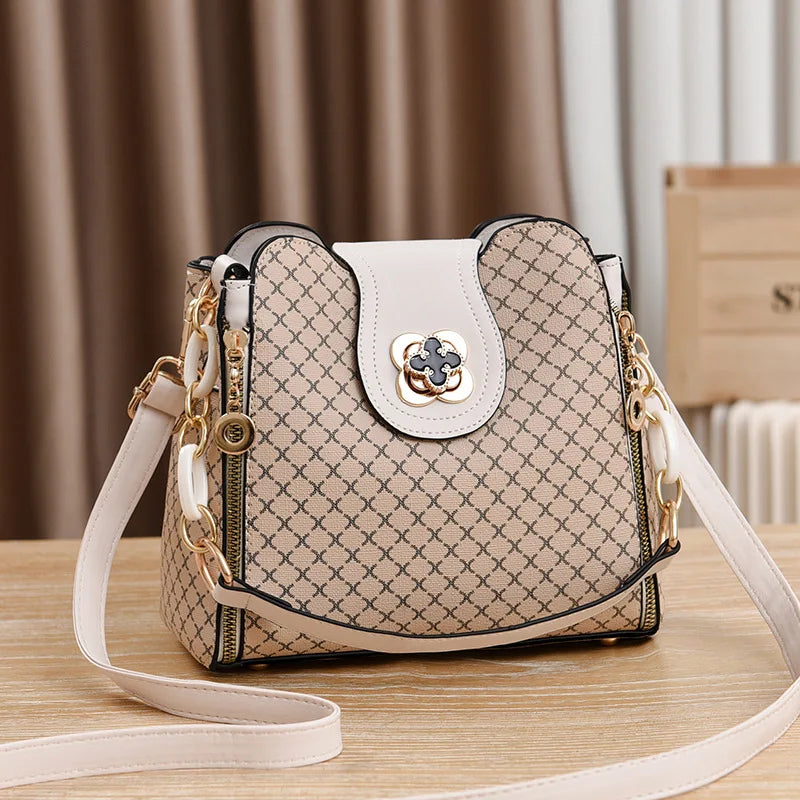 Luxury Monogram Shoulder Bag
