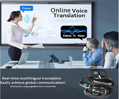 Real-Time Translation Earbuds with Crystal-Clear Sound