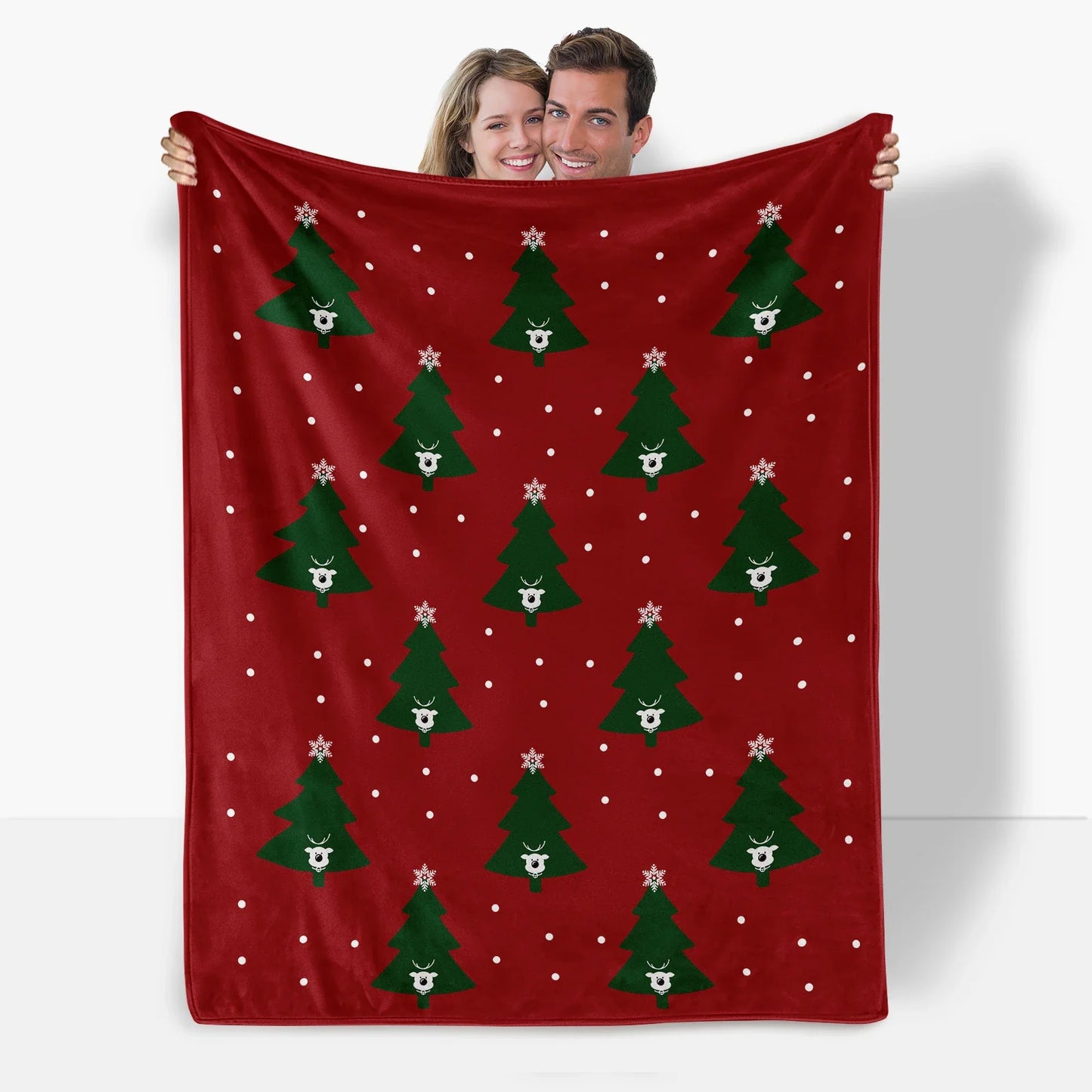 Cozy Holiday Flannel Blanket