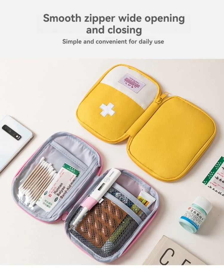 Mini Portable First Aid Medicine Storage Box