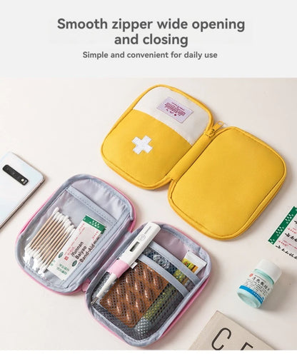 Mini Portable First Aid Medicine Storage Box