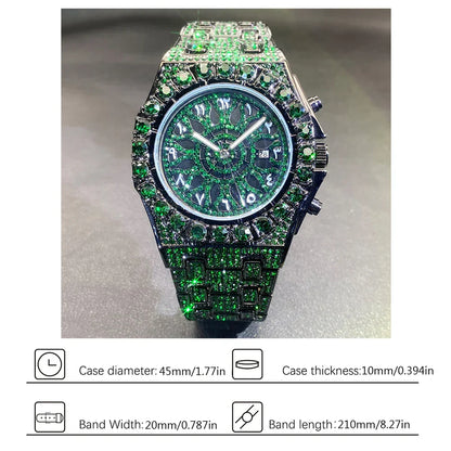 Luxury Iced Out Men’s Watch