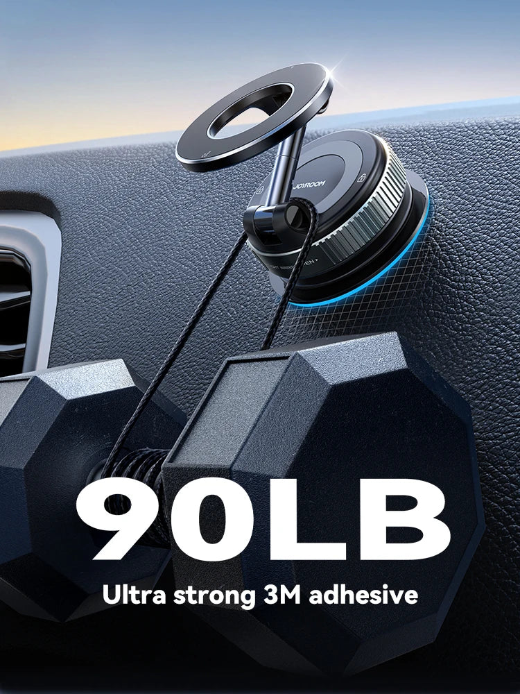 Magnetic Suction Cup Phone Mount with 360° Metal Arm