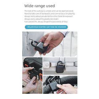 Waterproof Fingerprint Padlock