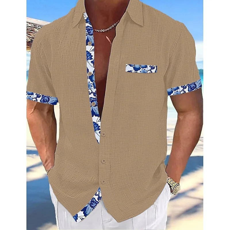 Men's Summer Linen Shirt