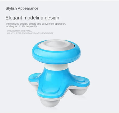 USB Mini Triangle Neck Massager Device