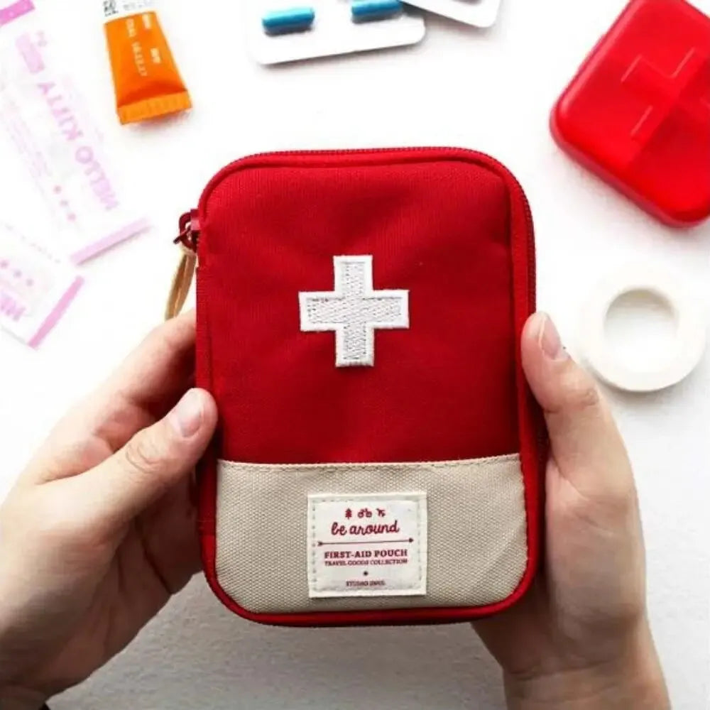Mini Portable First Aid Medicine Storage Box