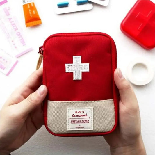 Mini Portable First Aid Medicine Storage Box
