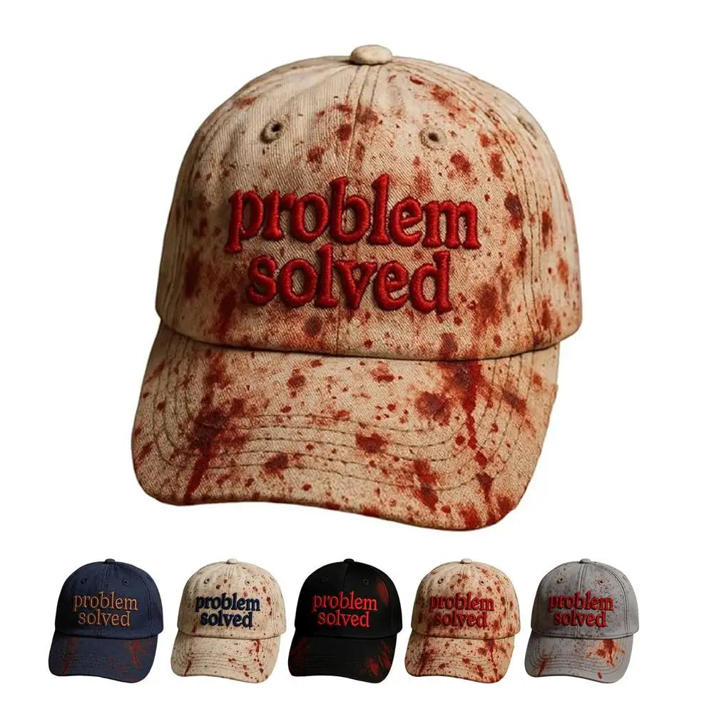 Bloody Embroidered Halloween Hat