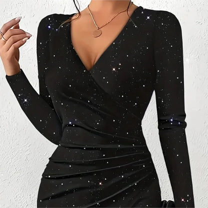 Wrap Bodycon Mini Dress