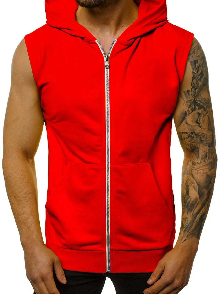 Summer Slim Hooded Vest