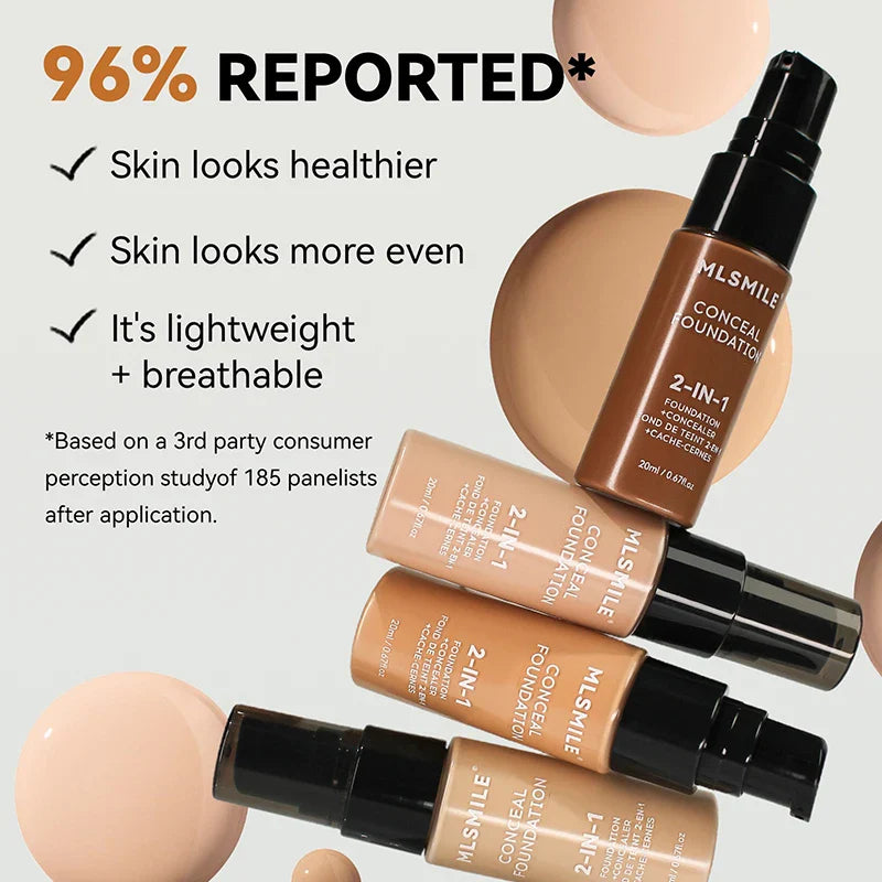 Liquid Concealer Foundation Cream