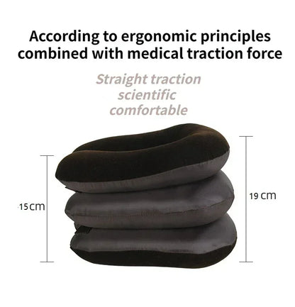 Inflatable Cervical Neck Traction Device Pillow