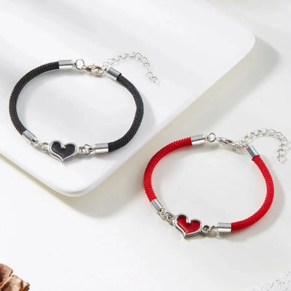 Luminous Heart Couple Bracelet