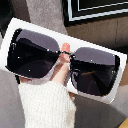 Luxury Rimless Women Sunglasses