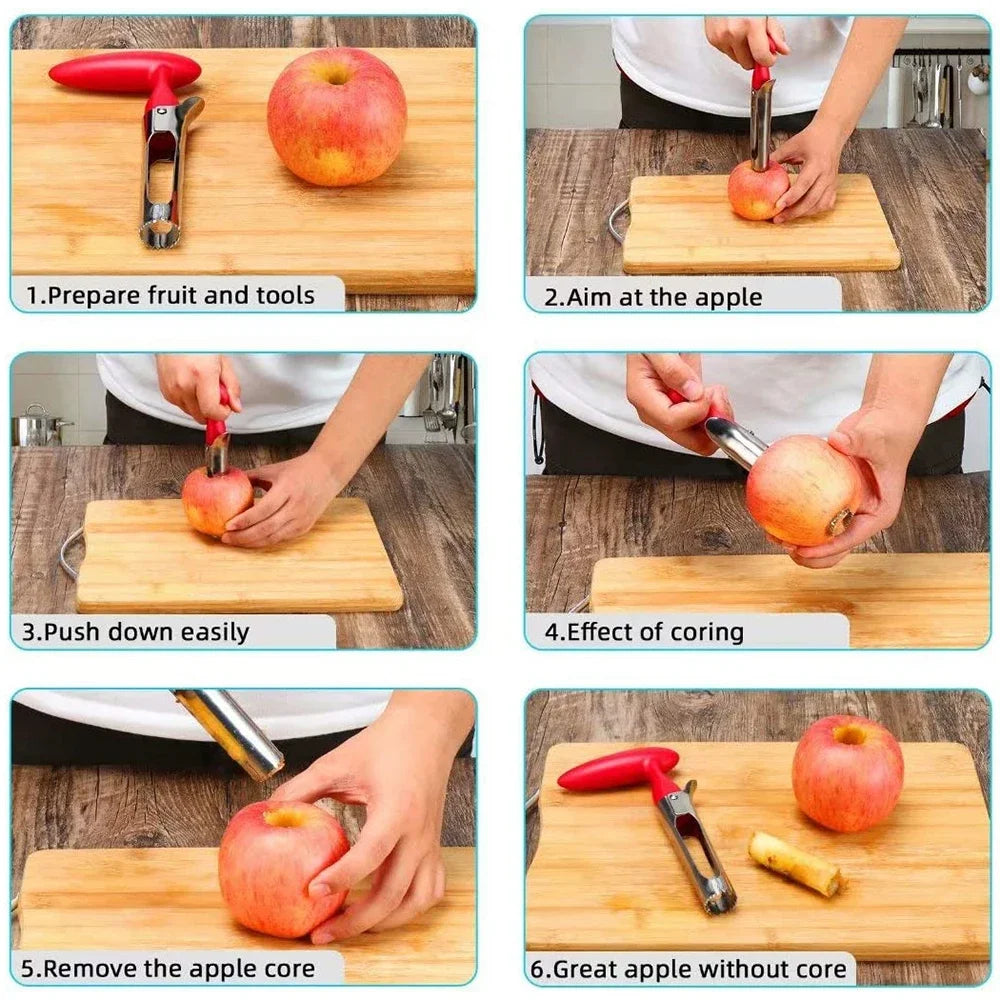 Stainless Steel Apple Corer Tool