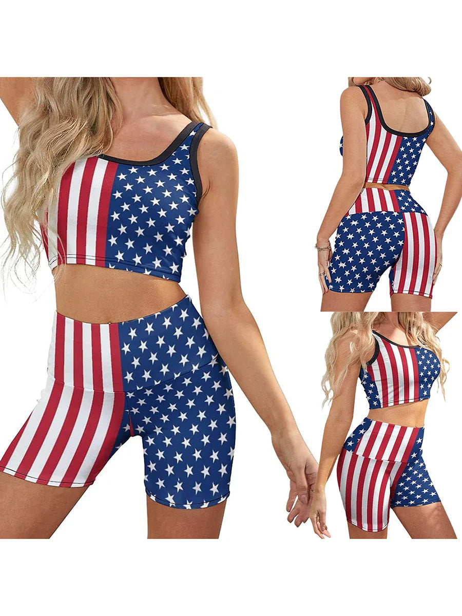 Women’s 4th July Summer Streetwear Set