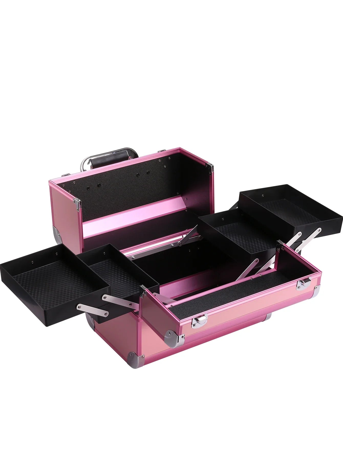 Aluminum Makeup Train Case
