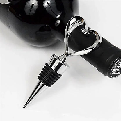 Heart-Shaped Wine Stopper
