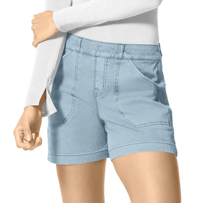Summer Stretch Denim Shorts