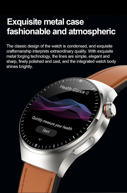 2025 GUHUAVMI Nursing Smartwatch with ECG & Uric Acid Monitor