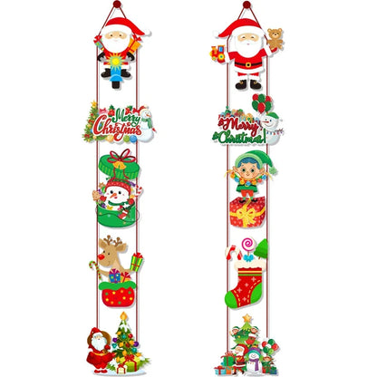 Christmas Door Hanging Banner