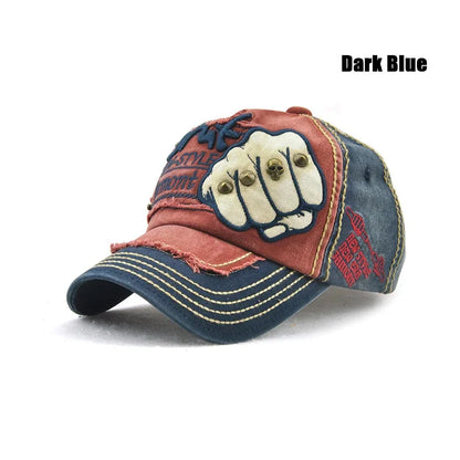 Fist Rivet Baseball Cap