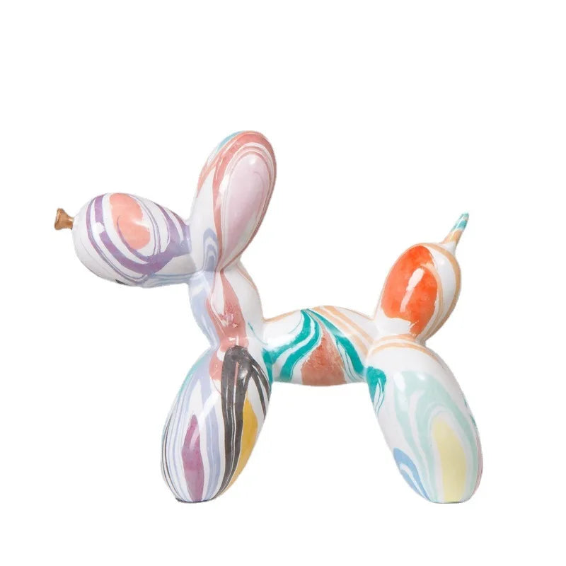 Exquisite Dog Figurine Sculpture