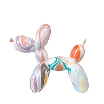 Exquisite Dog Figurine Sculpture