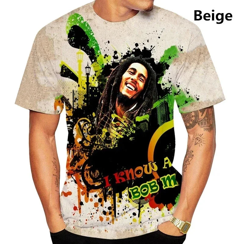 Bob Marley Reggae Men’s T-Shirt