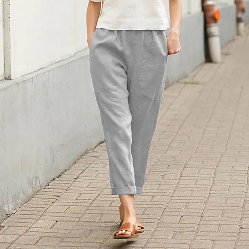 Women's Cotton Casual Pants