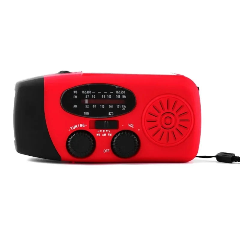 Hand Crank Emergency Radio with Power Bank