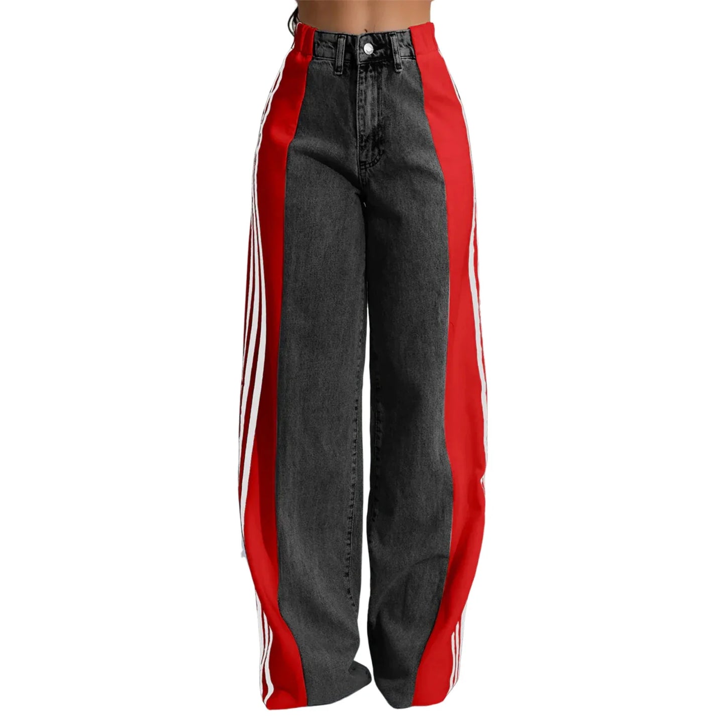 Wide Leg Denim Jeans