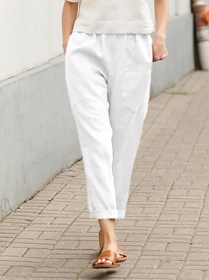 Women's Cotton Casual Pants