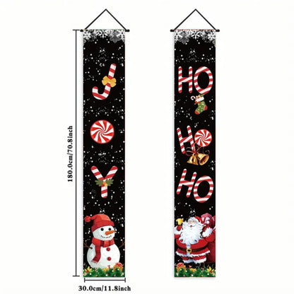 Christmas Santa Door Banner