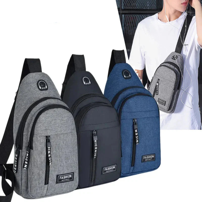Multifunctional Men's Chest Bag
