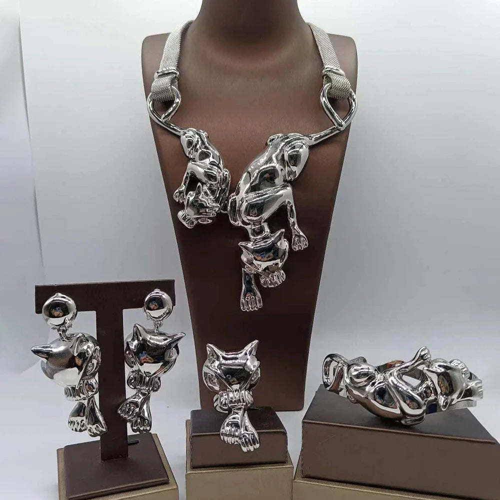African Wedding Jewelry Set