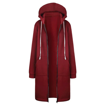 Women’s Thick Hooded Sweatshirt Dress