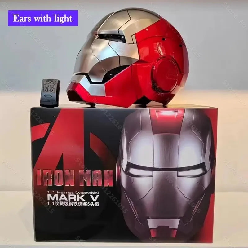 Iron Man Mk5 Voice Control Cosplay Helmet