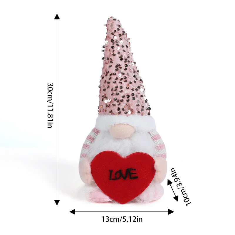 LED Gnome Plush Decoration