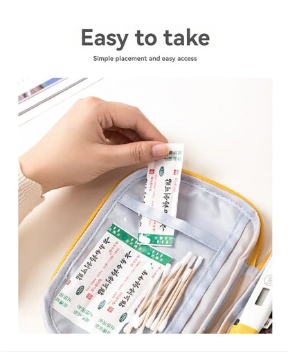 Mini Portable First Aid Medicine Storage Box