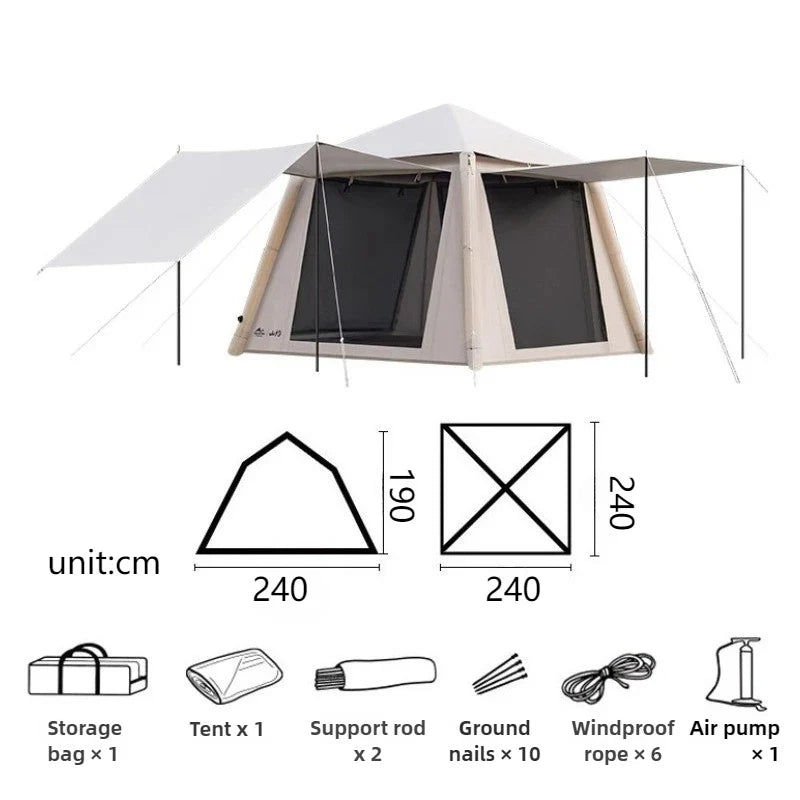Outdoor Inflatable Sunshade Camping Tent