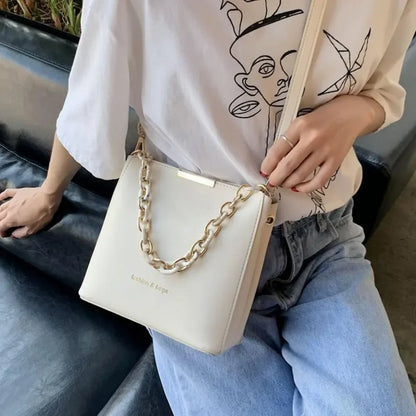 Women's Leather Chain Bag