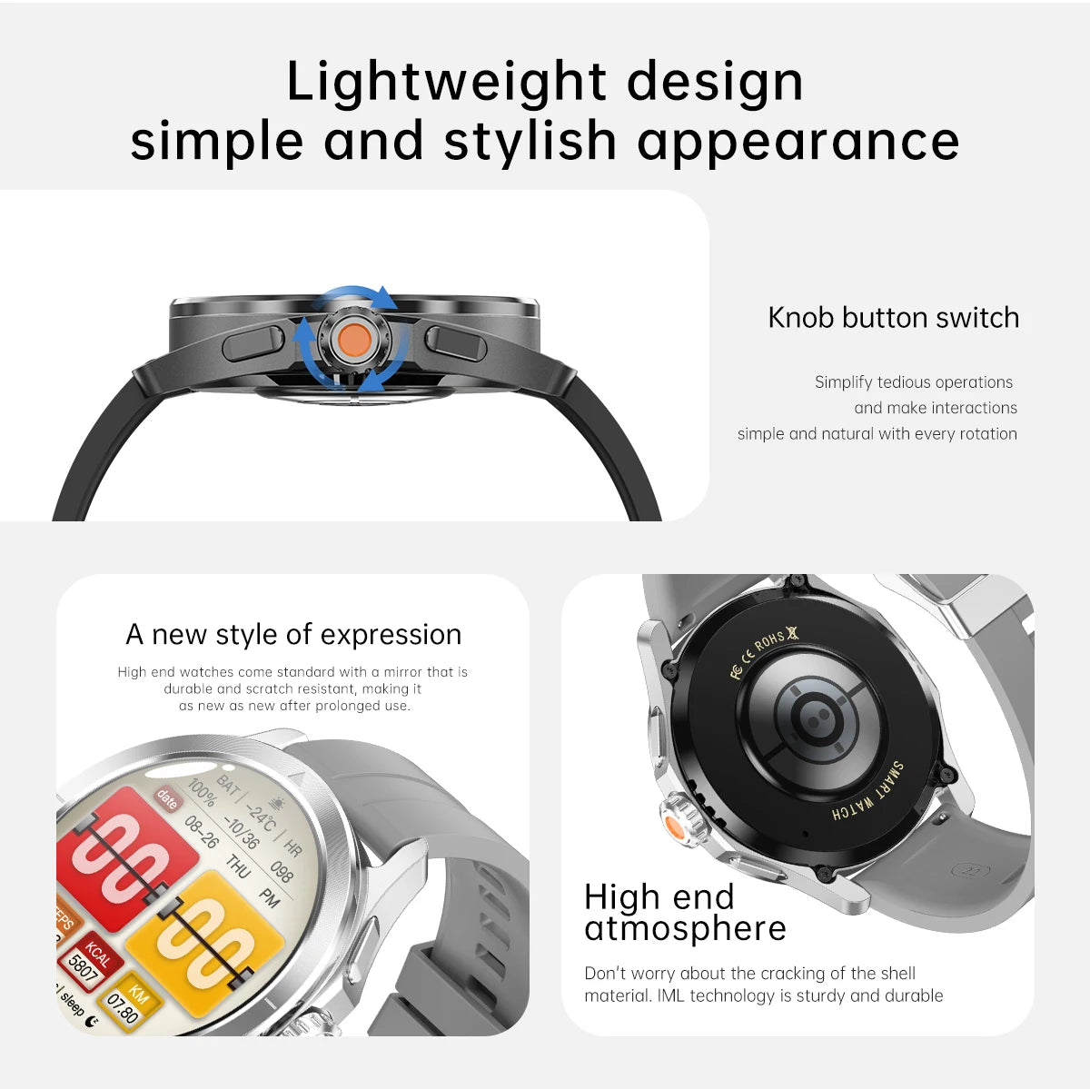 Xiaomi S4 Ultra AMOLED GPS Smartwatch