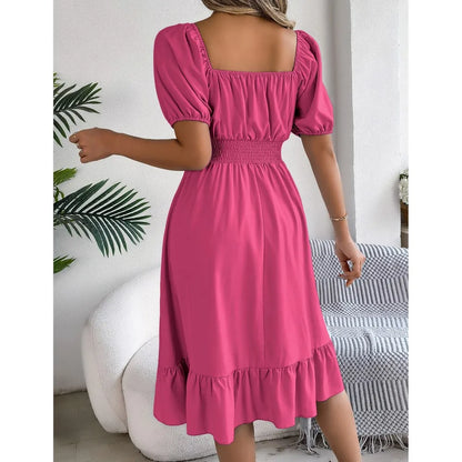 Women's Elegant Ruffle Dress