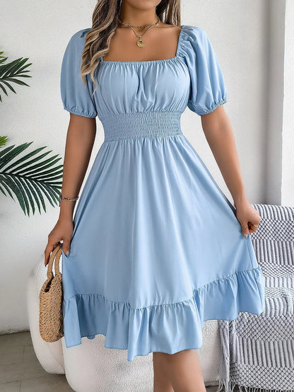Women's Elegant Ruffle Dress