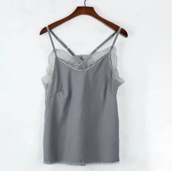 Elegant Silk Camisole Top
