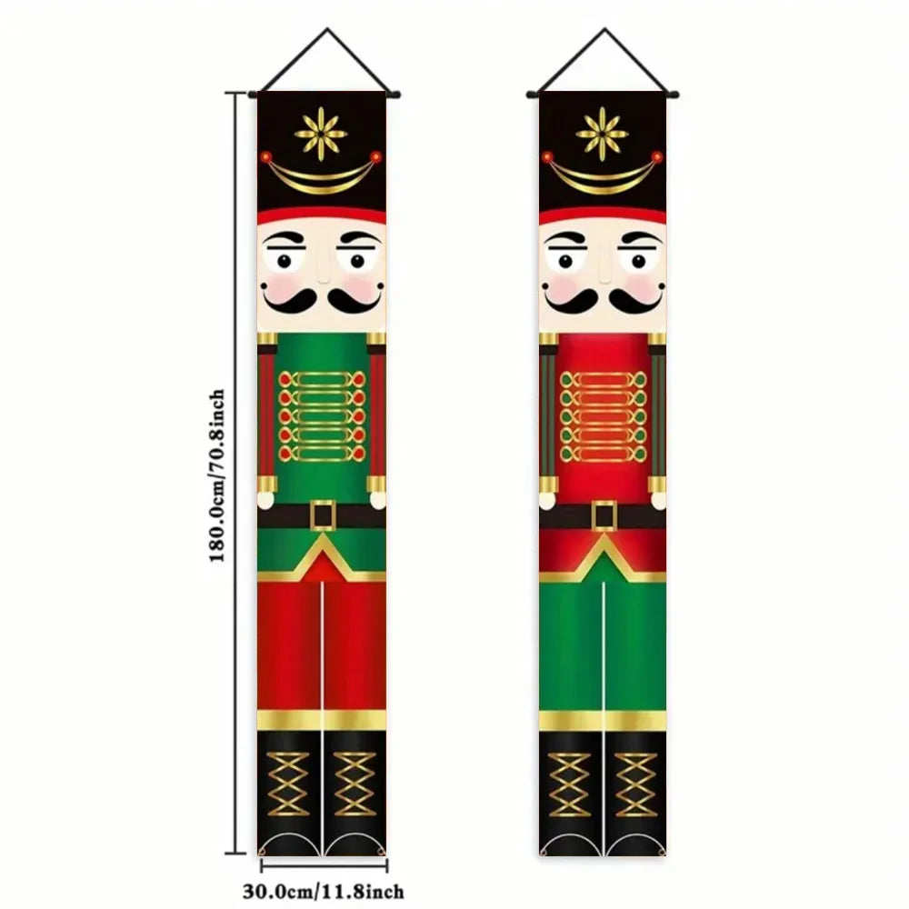 Christmas Santa Door Banner