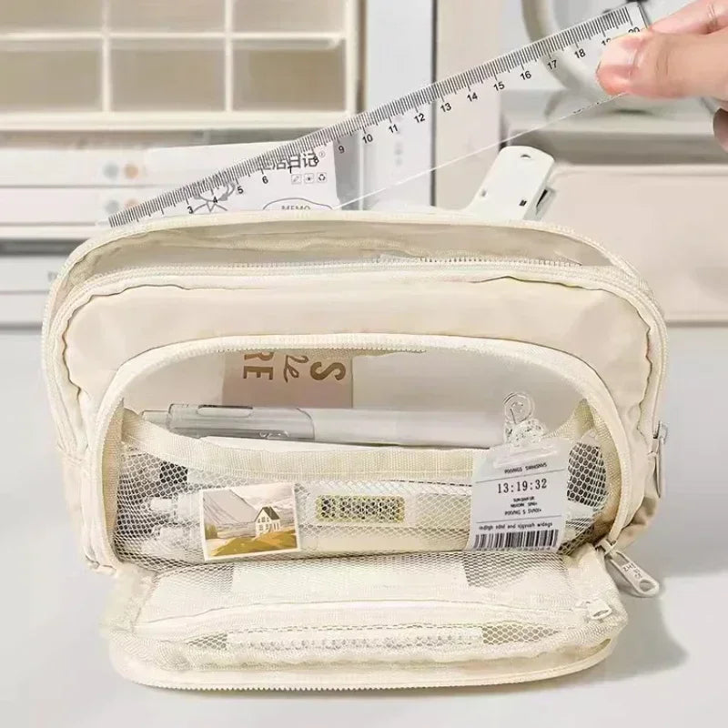 Aesthetic Stationery Holder Bag