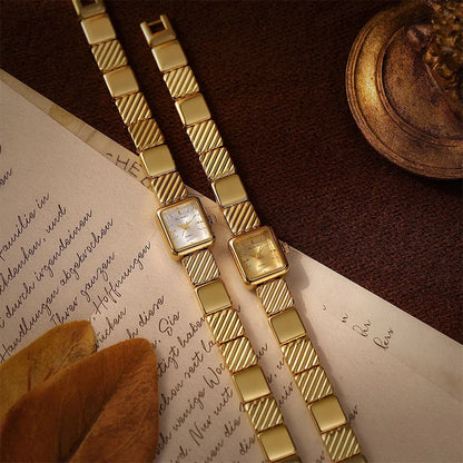 Luxury Rectangle Dial Women’s Watch